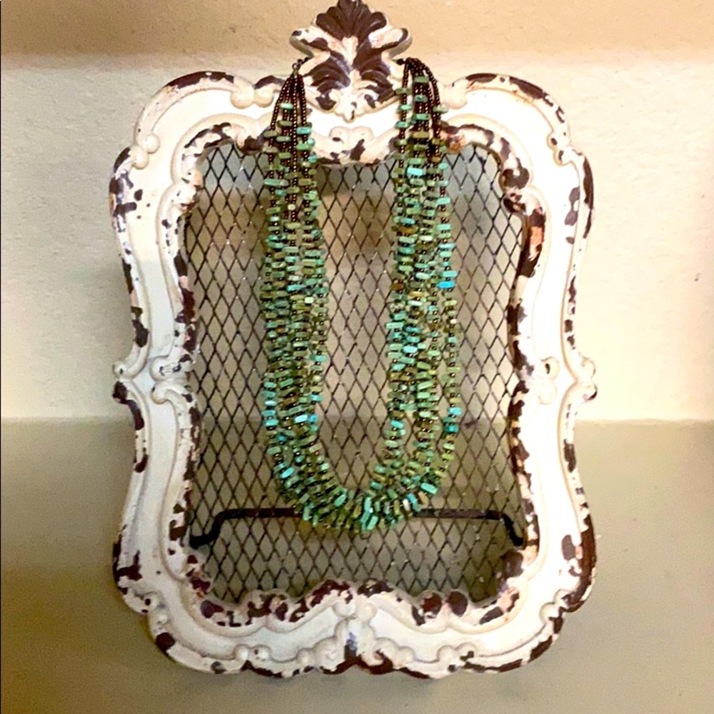 Silpada beaded turquoise necklace
